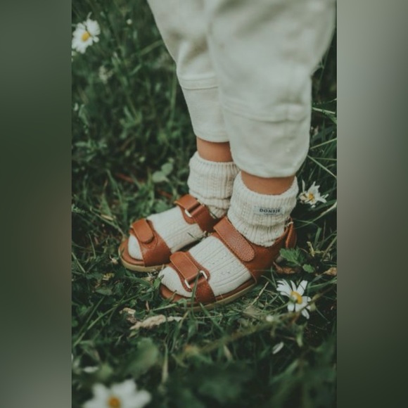 Donsje Other - NWT Donsje Topo leather sandals US11 kids